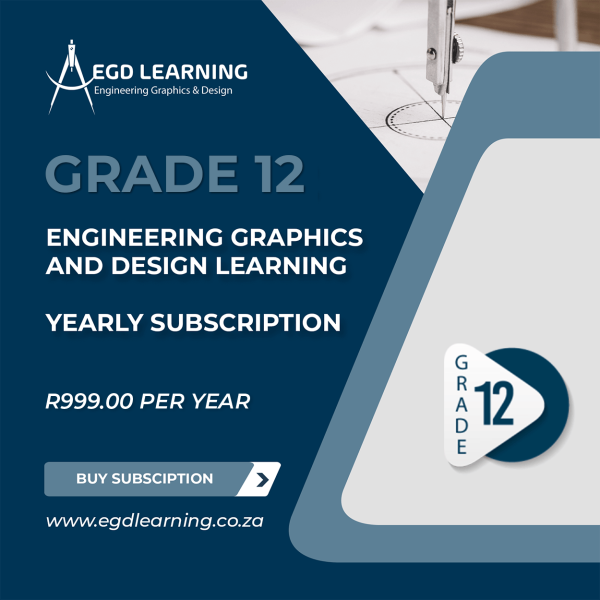 Gr. 12 Engineering Graphics and Design - Online Course 2026