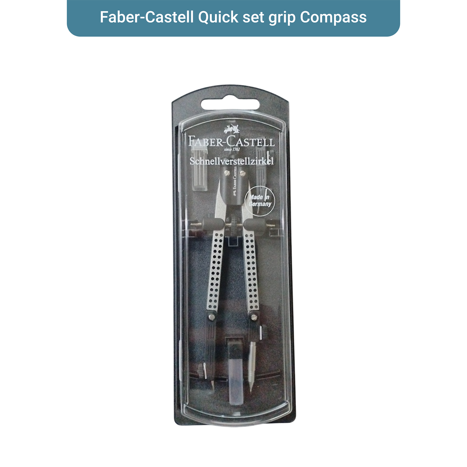 Faber-Castell Quick set grip Compass (DE-017)