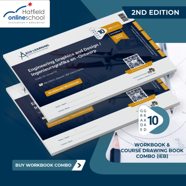 EGD Grade 10 Workbook & Course Drawings Book Combo - 2nd Edition (IEB/SAGS)