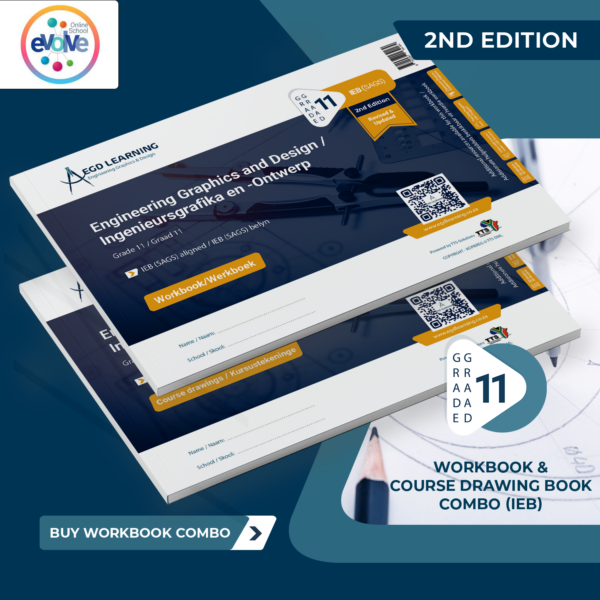 EGD Grade 11 Workbook & Course Drawings Book Combo - 2nd Edition (IEB/SAGS)